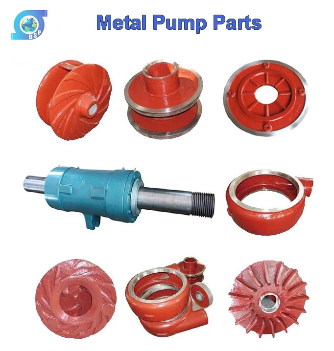 Slurry Pump Impeller Volute Throatbush Fpl Insert Chrome Alloy Da05 Rubber Dr55 Slurry Pump Parts